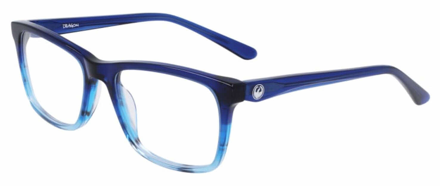  clear lens/shiny navy blue gradient