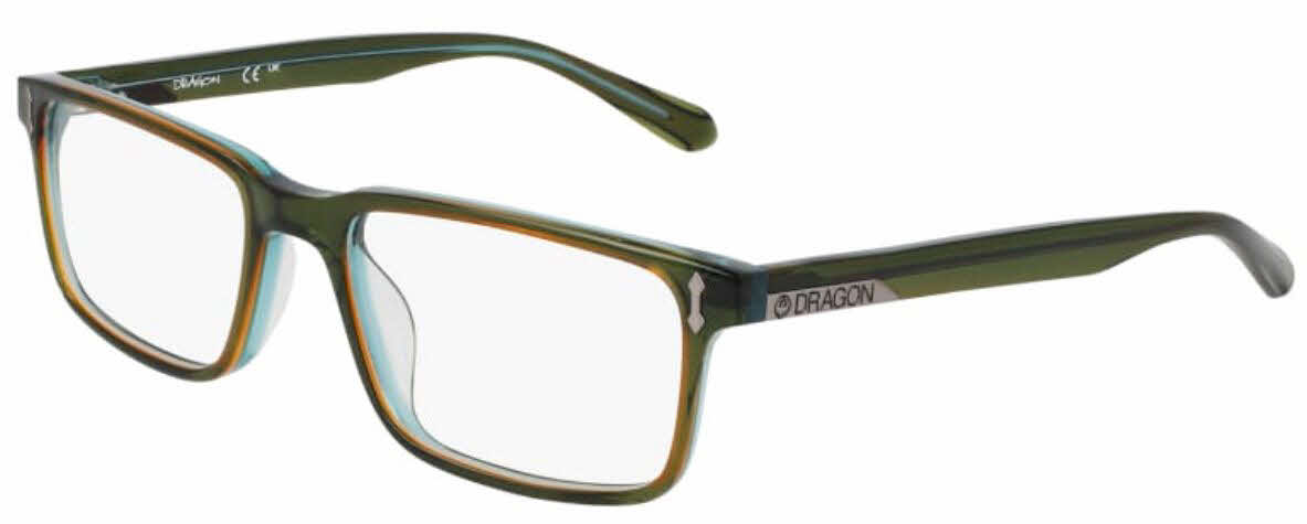  clear lens/green crystal laminate