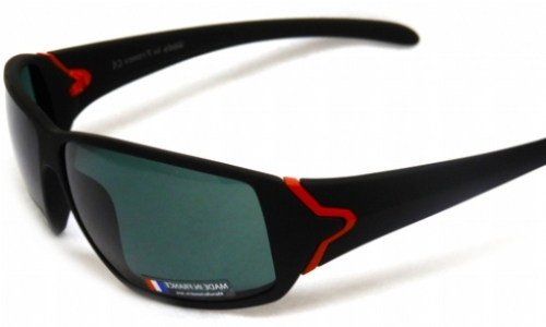  green polarized/black red