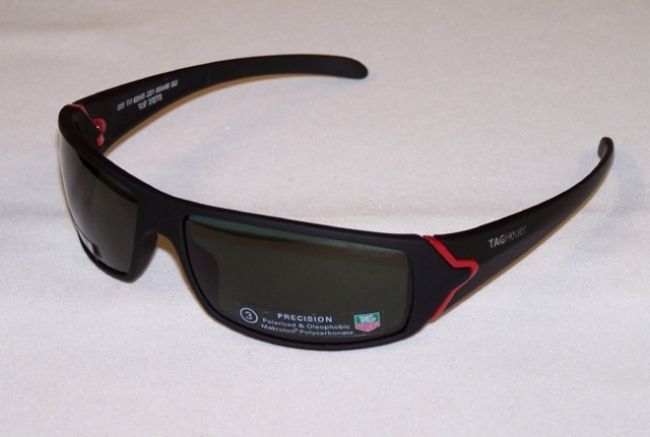  green polarized/black red