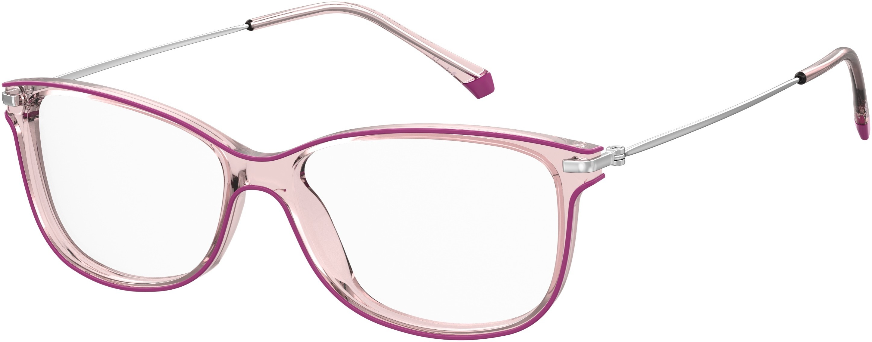  clear/pink