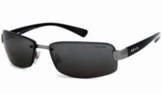  black polarized/ black silver