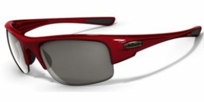  as shown/metallic red graphite lens