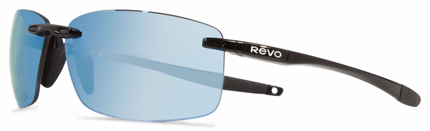  polarized blue water lens/black