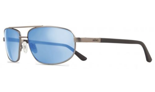  blue mirrored polarized/gunmetal