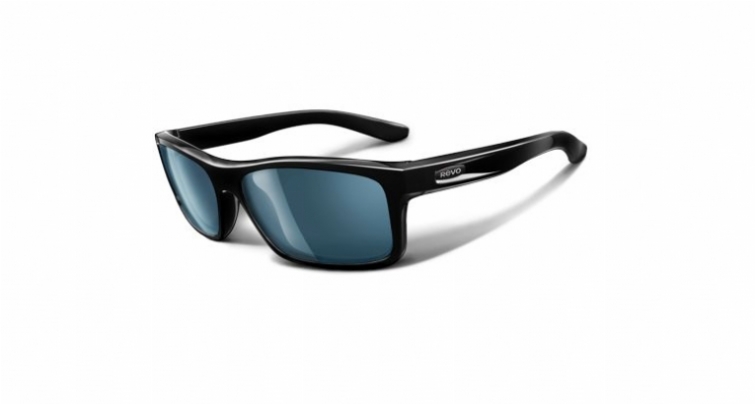  blue water mirror polarized/polished black