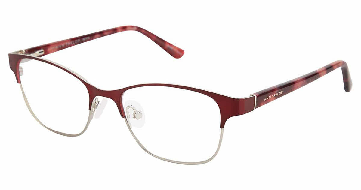  clear lens/burgundy silver