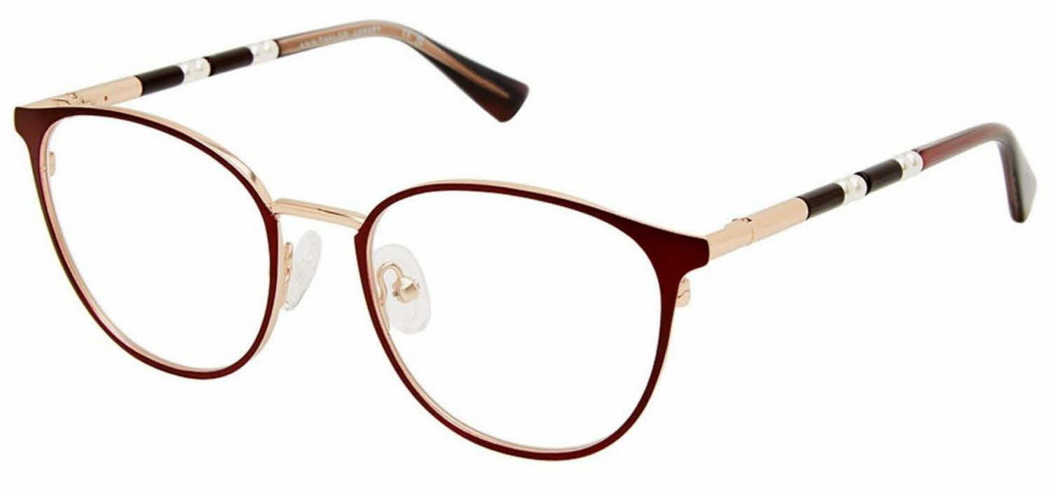  clear lens/dark mulberry