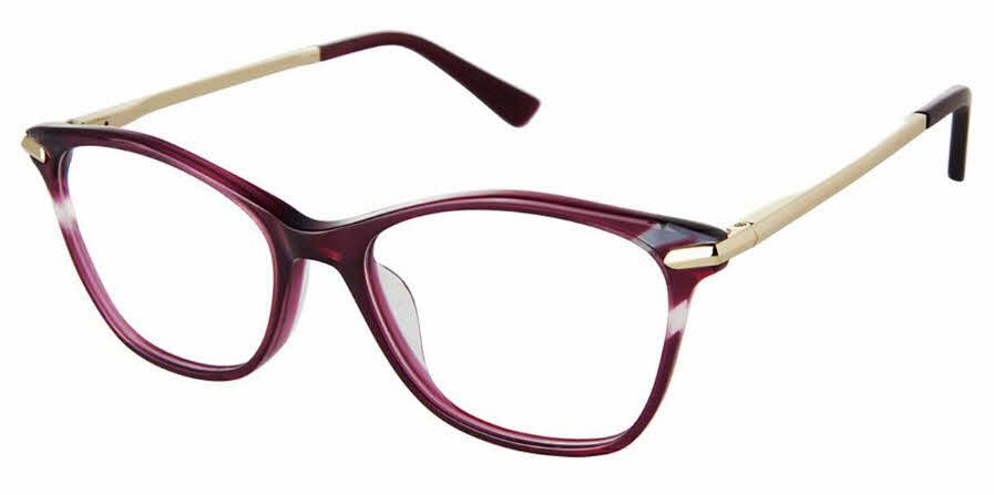  clear lens/plum