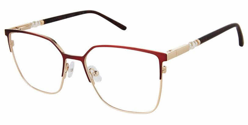  gold/burgundy