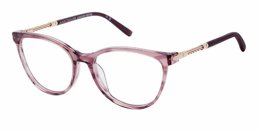  clear lens/dusty rose horn