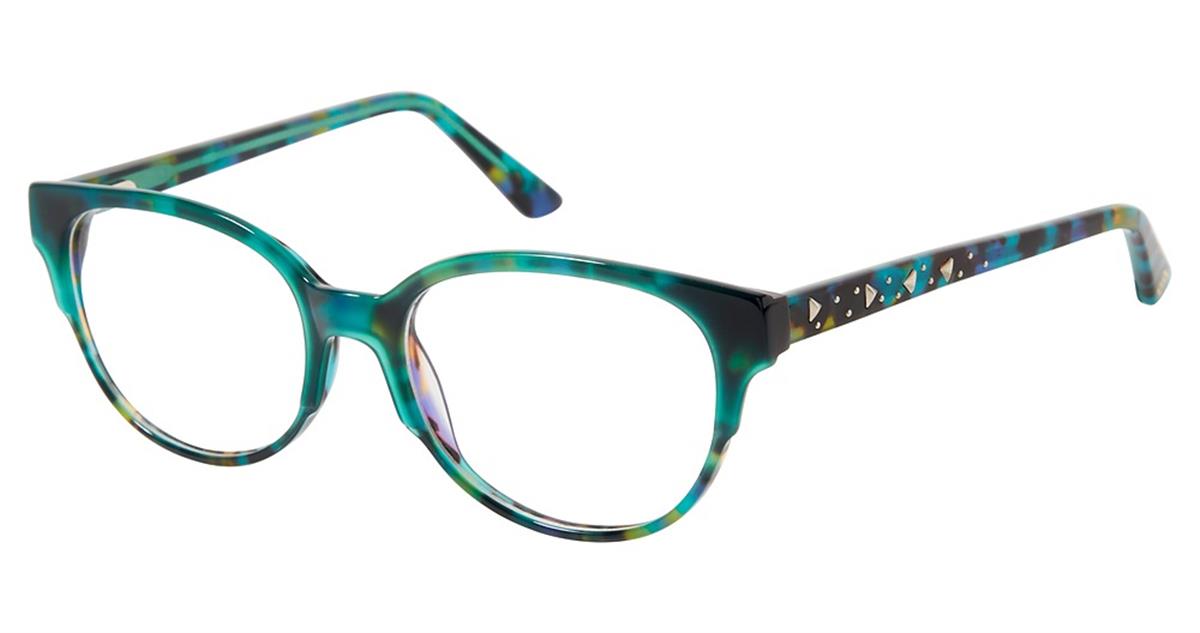  clear/teal teal