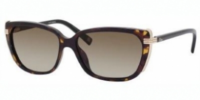  spotted havana brown/brown gradient lens