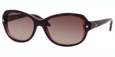  havana transparent fuchsia/brown gradient lens