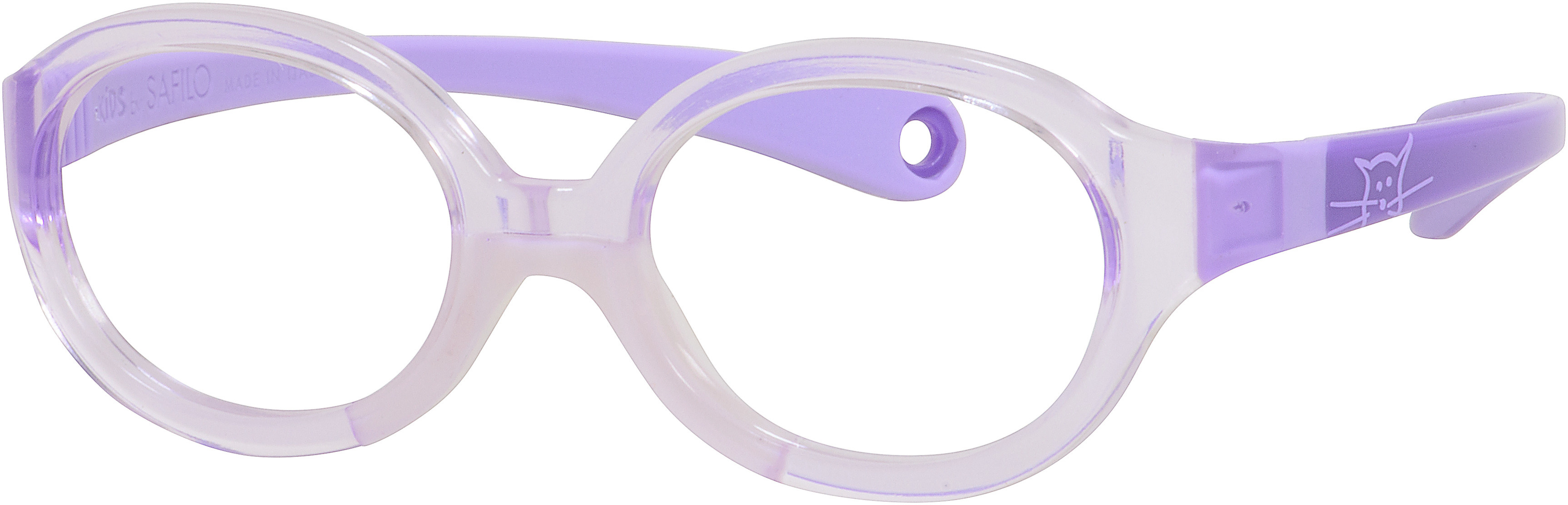  clear/crystal lilac violet