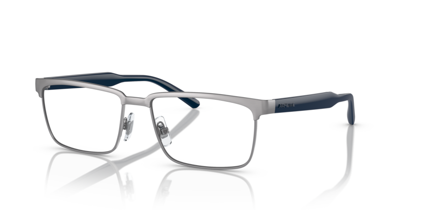  transparent/brushed gunmetal