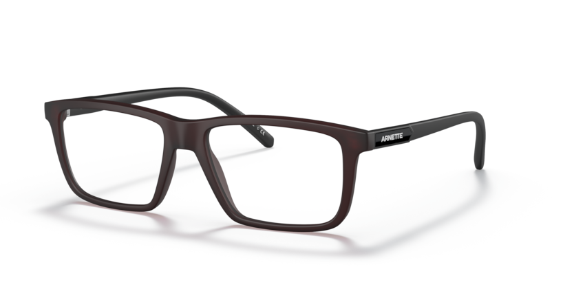  transparent/matte transparent red