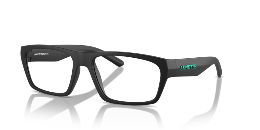  transparent/matte black