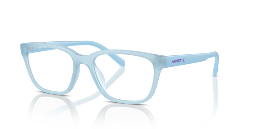  transparent/frosted light blue