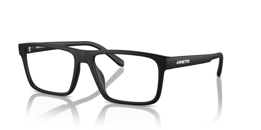  transparent/matte black