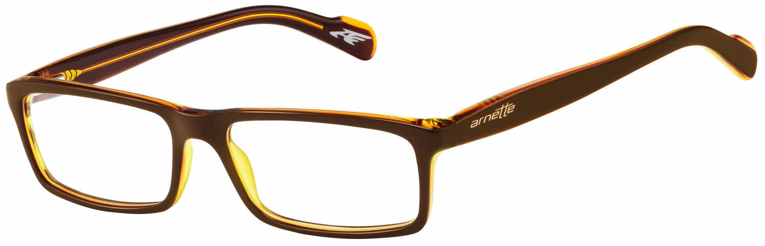 clear lens/dark brown amber blonde