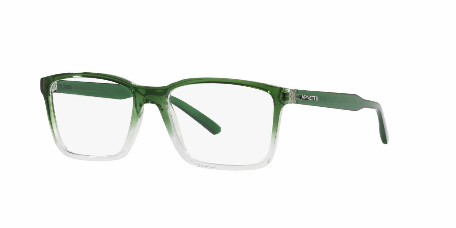  clear lens/crystal gradient green