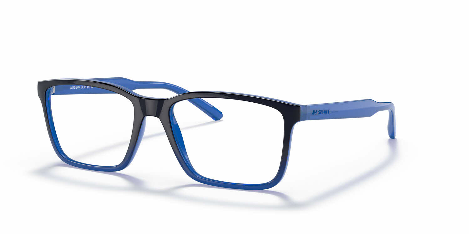  clear lens/royal blue gradient black