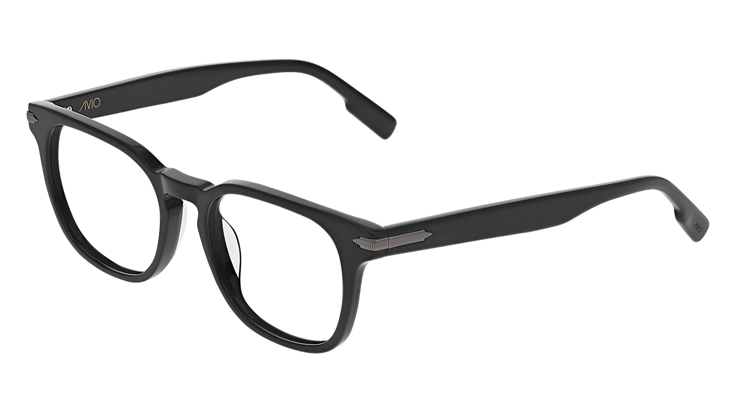  clear lenses/black