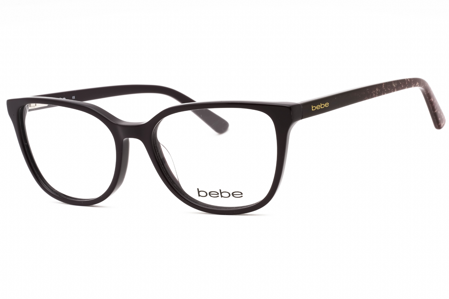  clear demo lens/plum