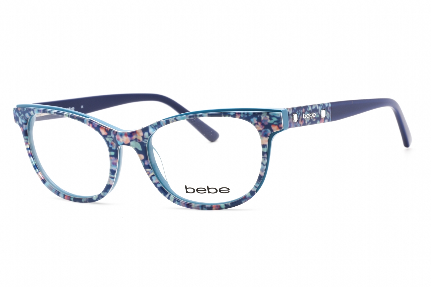  clear lens/navy floral