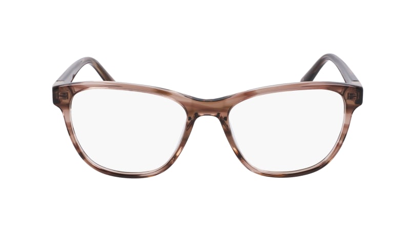  clear lenses/brown horn