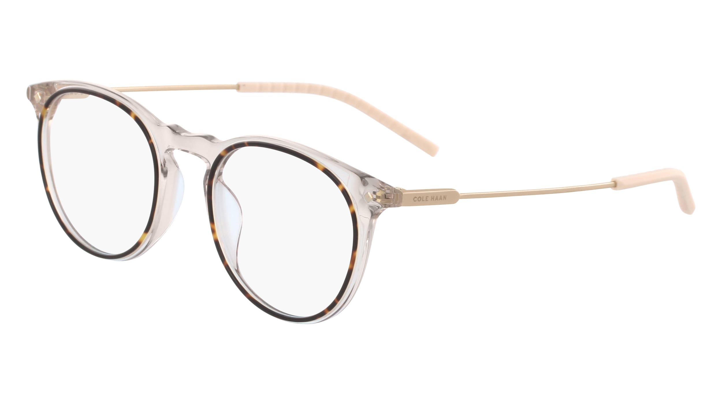  clear lenses/taupe crystal