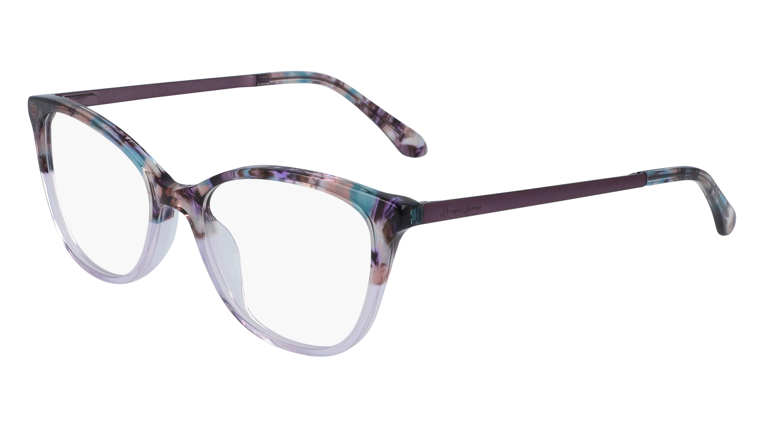 clear lenses/plum gradient