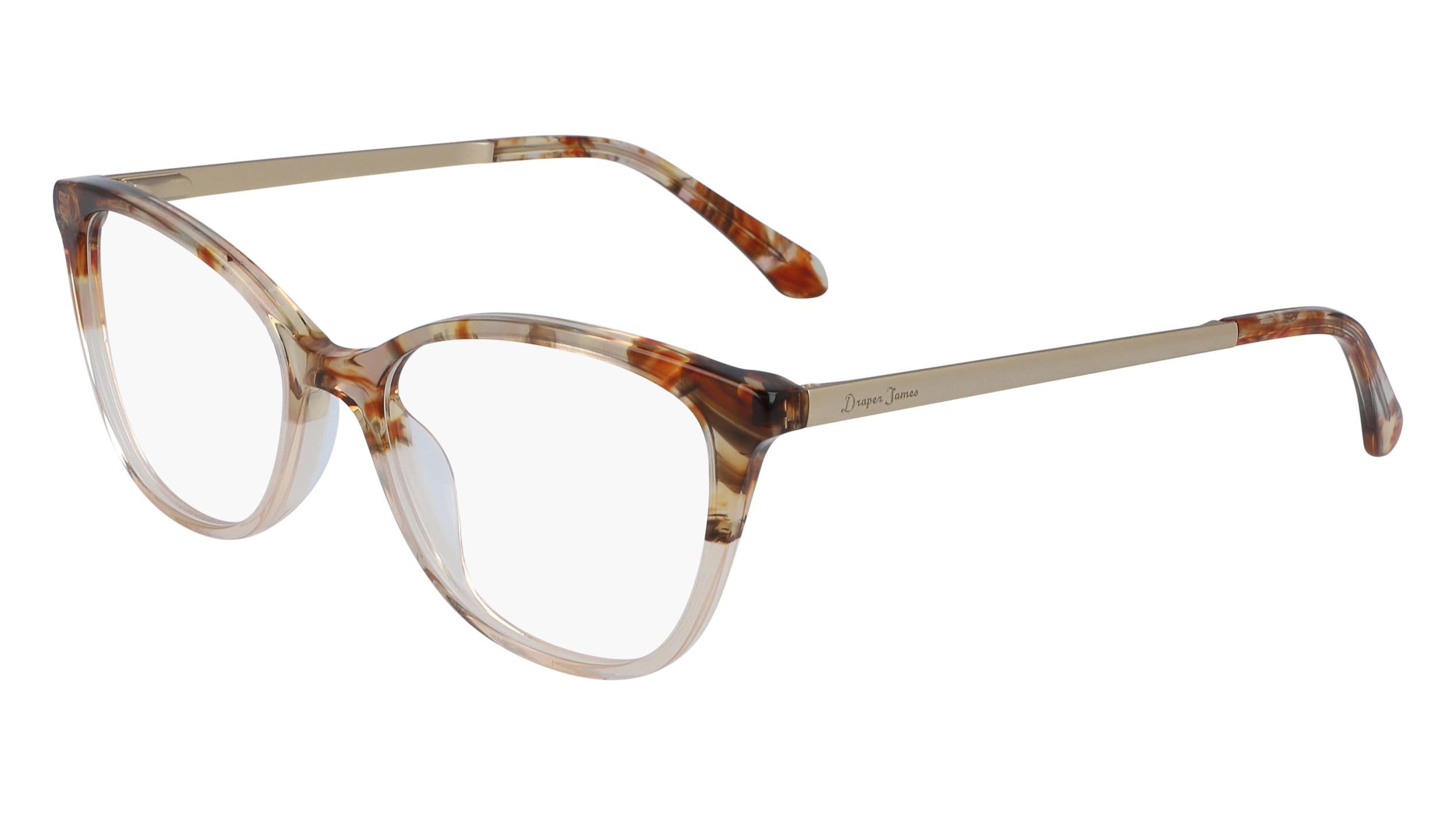  clear lenses/blush gradient