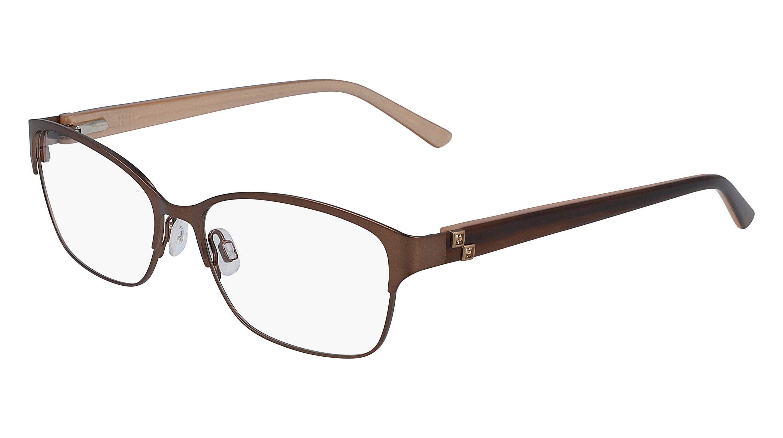  clear lenses/brown
