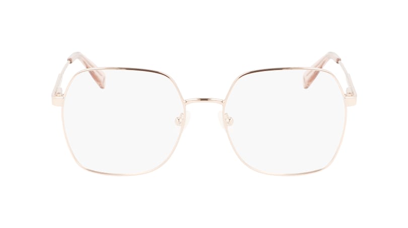  clear lenses/rose gold