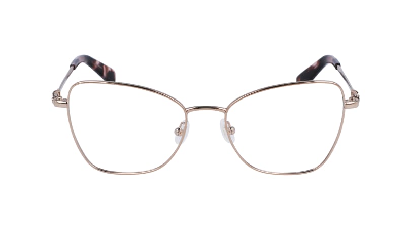  clear lenses/rose gold
