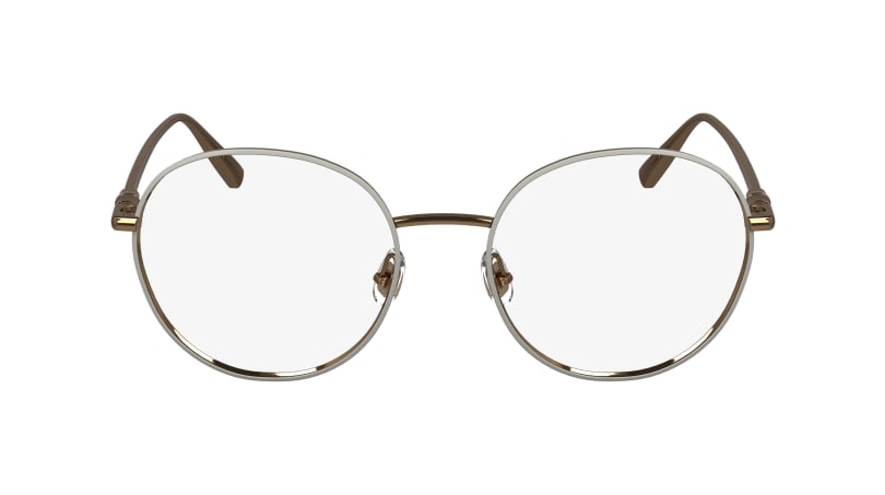  clear lenses/amber gold/nude