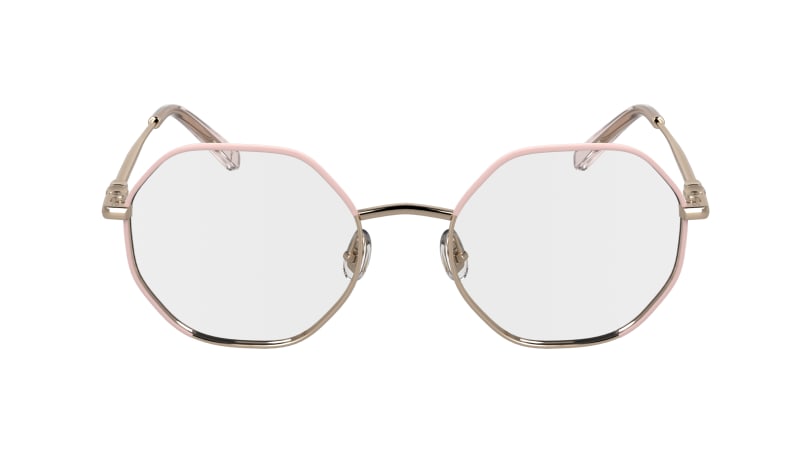  clear lenses/rose gold/rose