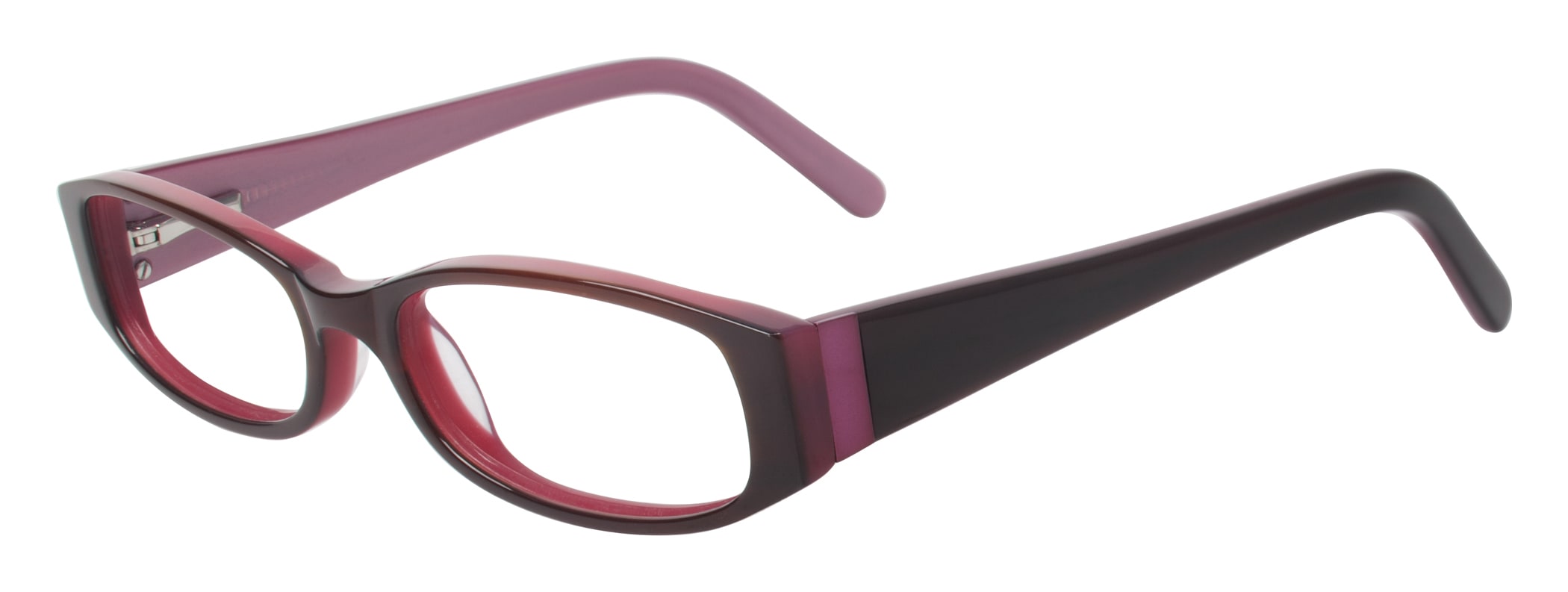  clear lenses/burgundy