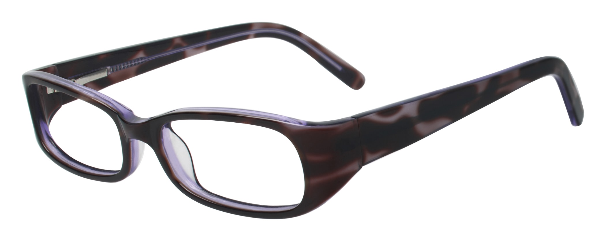  clear lenses/tortoise plum