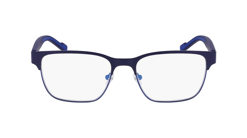  clear lenses/matte blue
