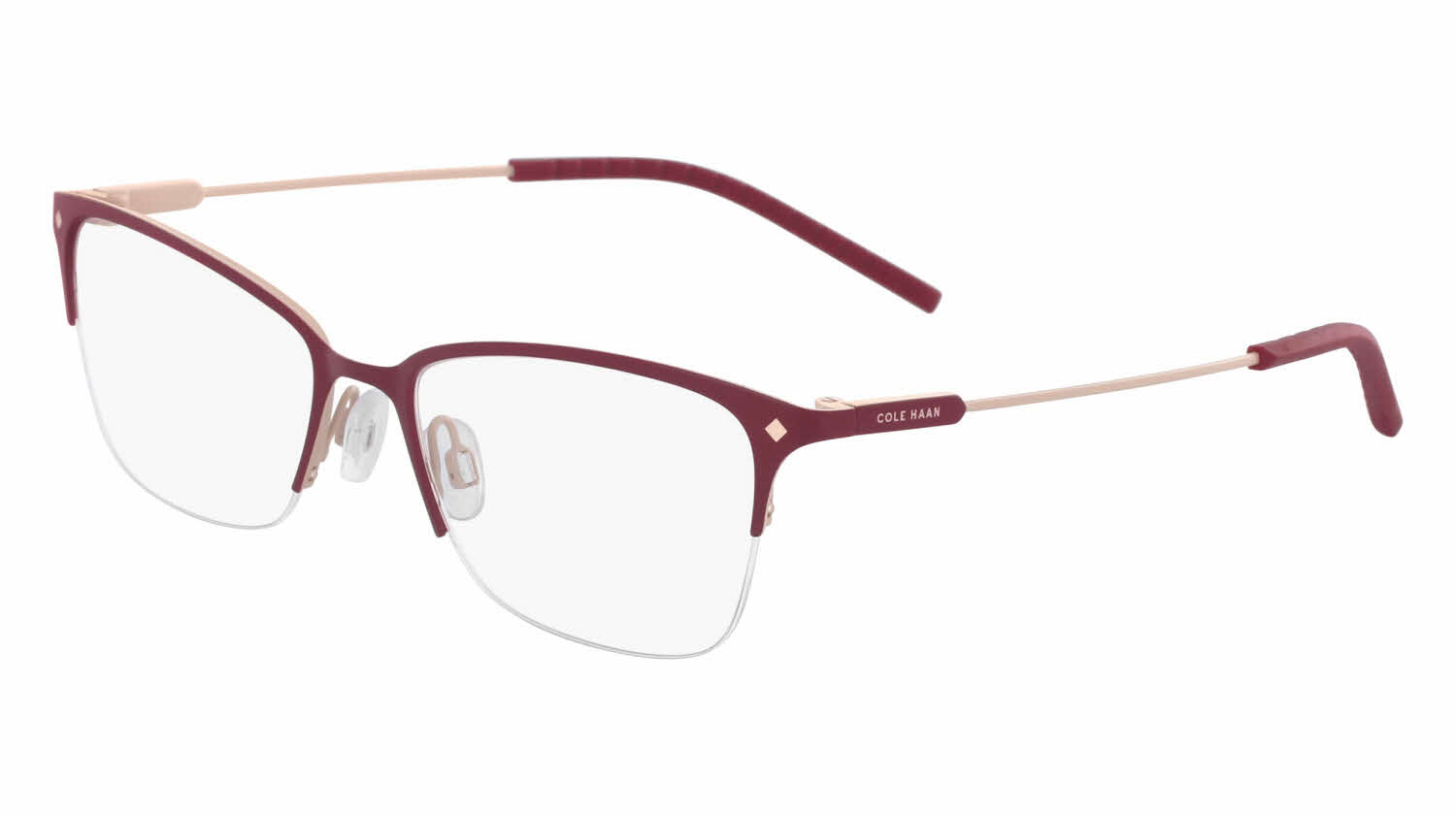 clear lens/burgundy