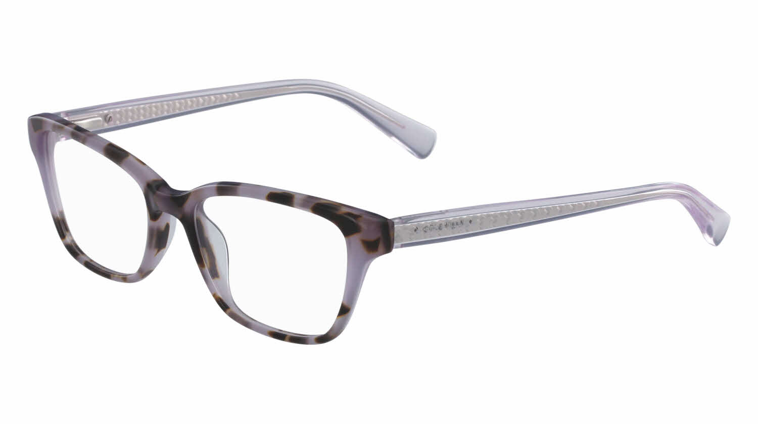  clear lens/lilac tortoise