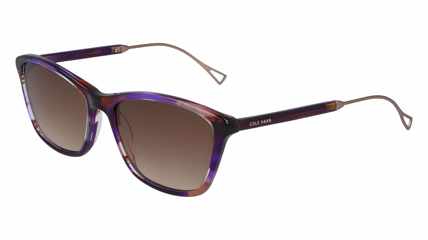  clear lens/plum horn