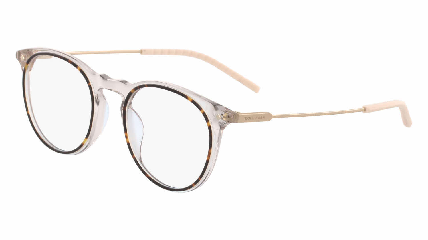  clear lens/taupe crystal