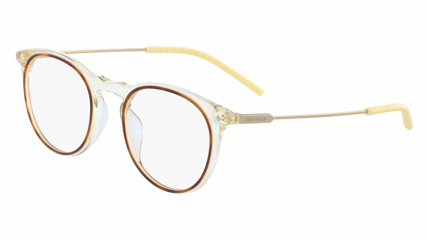  clear lens/yellow crystal