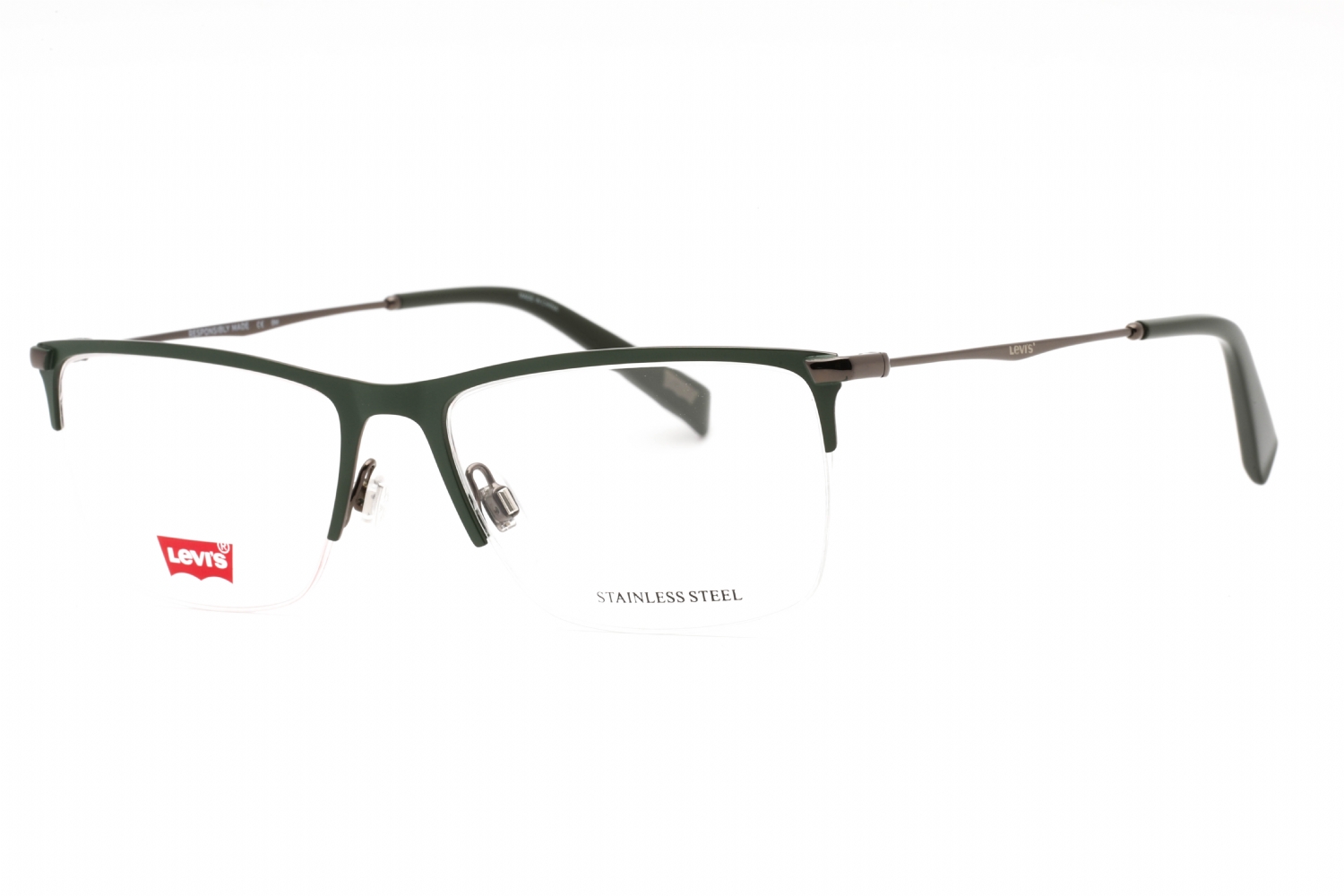  clear lens/matte green