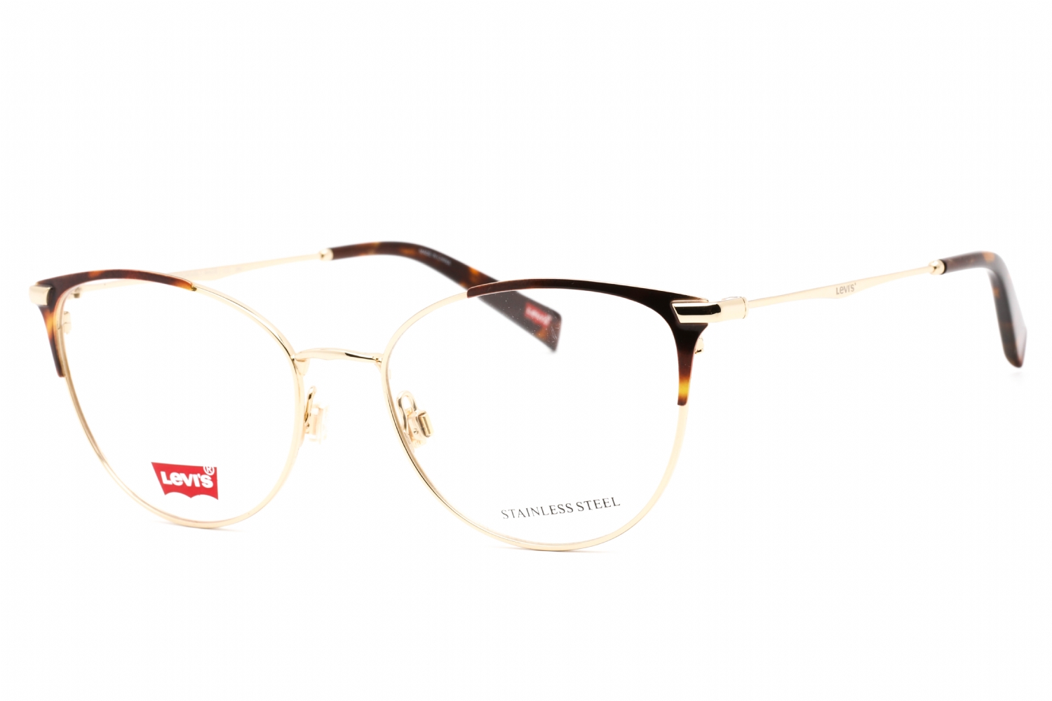  clear demo lens/gold havana