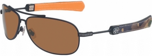  matte black/ camouflage leather